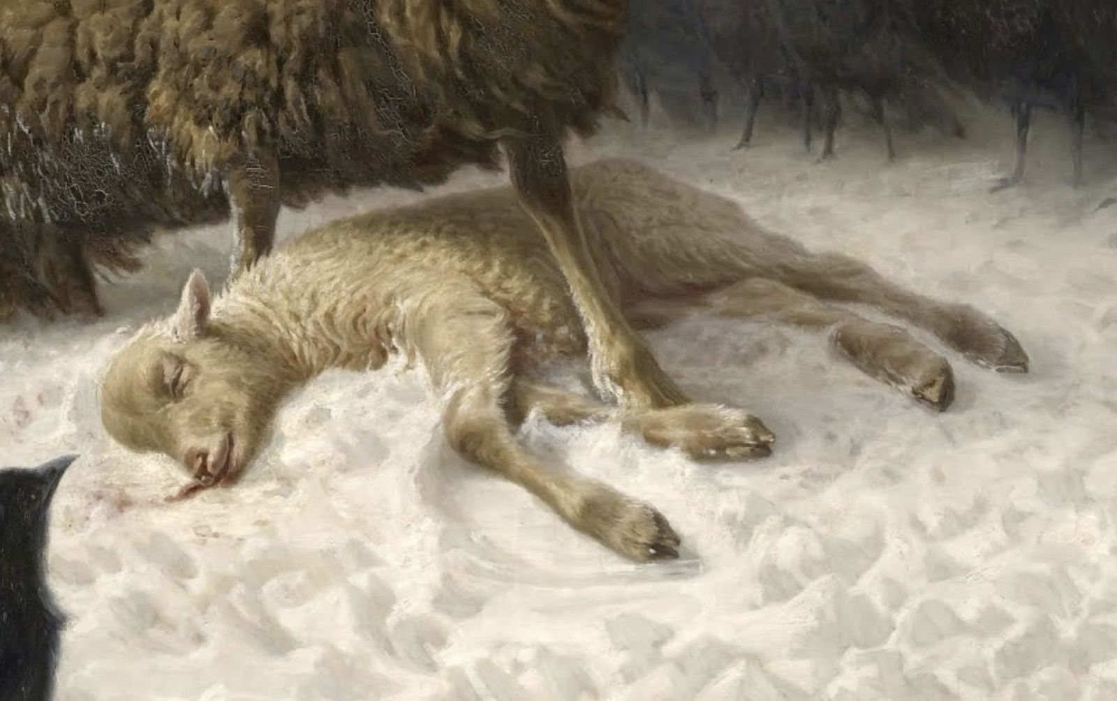 Angustia, detalle. August Friedrich Schenck