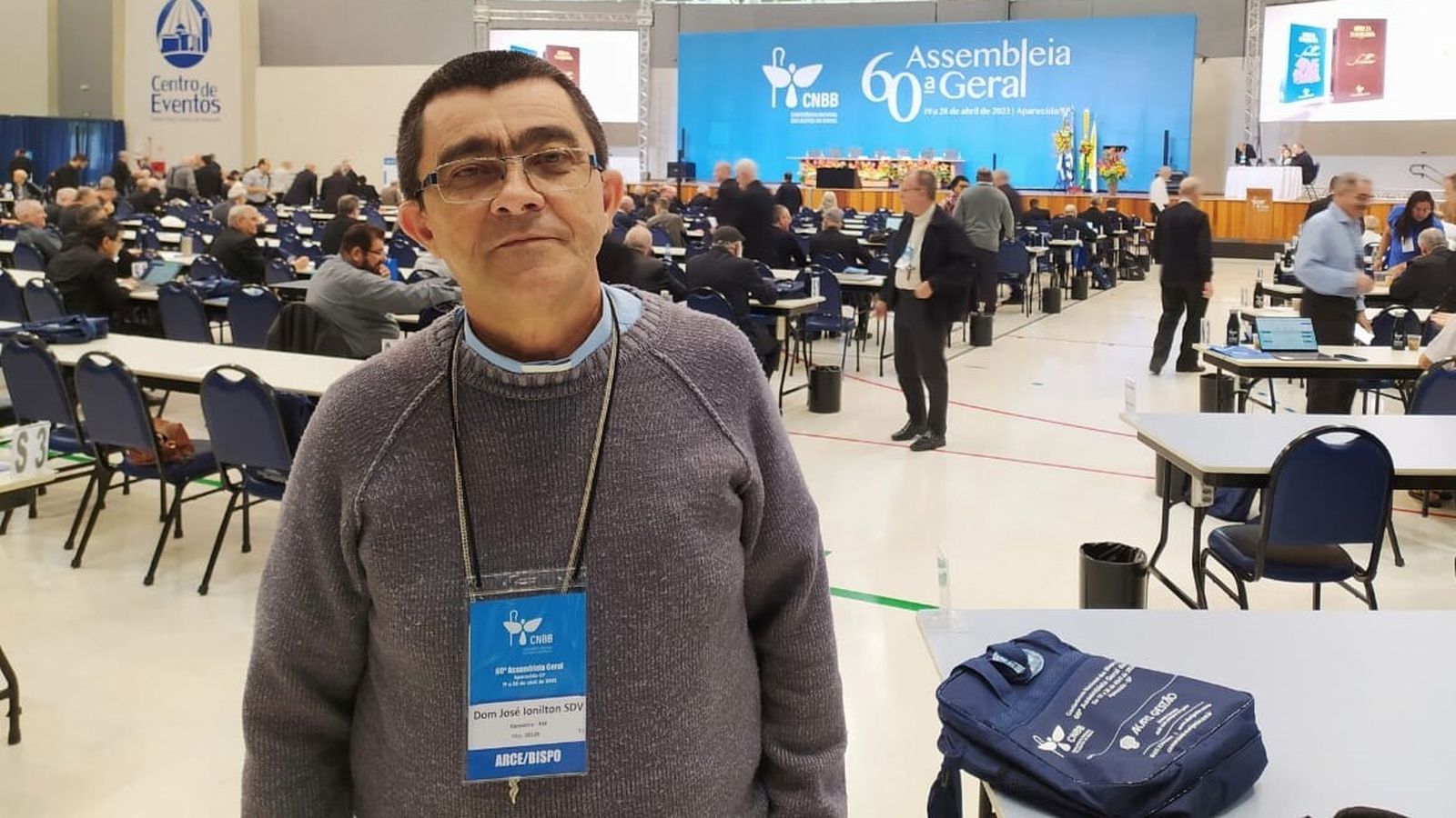 Mons. José Ionilton Lisboa de Oliveira en la 60ª Asamblea de la CNBB