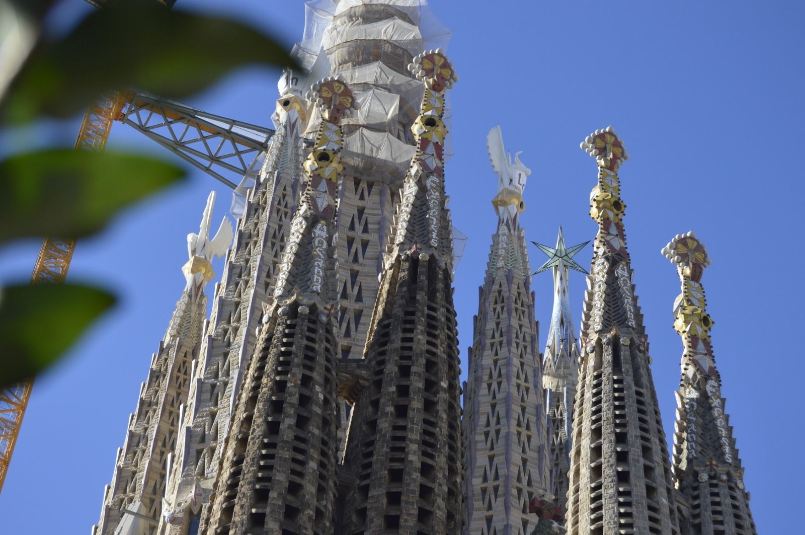 La torre de San Bernabé, en la Sagrada Familia