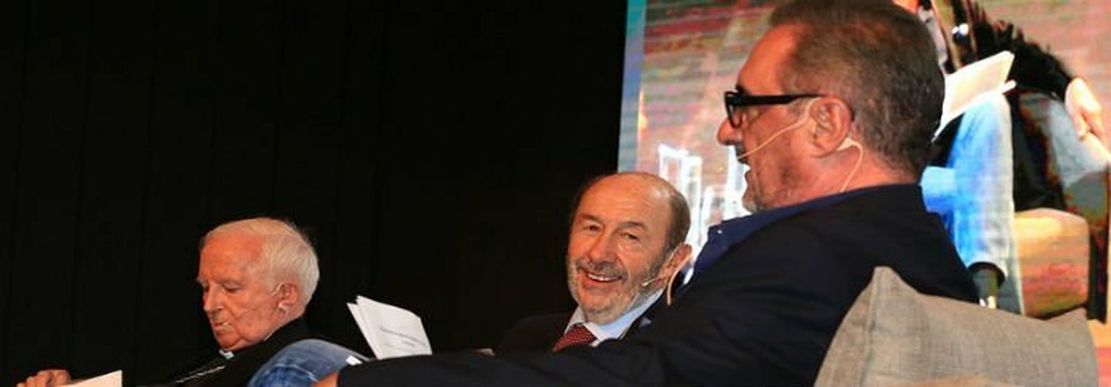 Antonio Cañizares, Alfredo P. Rubalcaba y Carlos Herrera