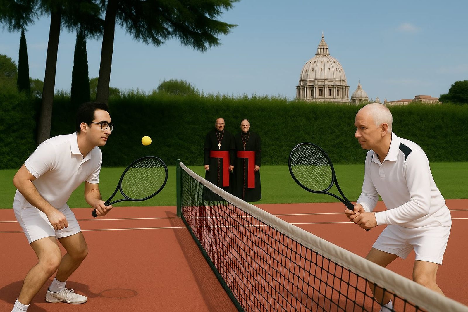 unos rezan otros juegan