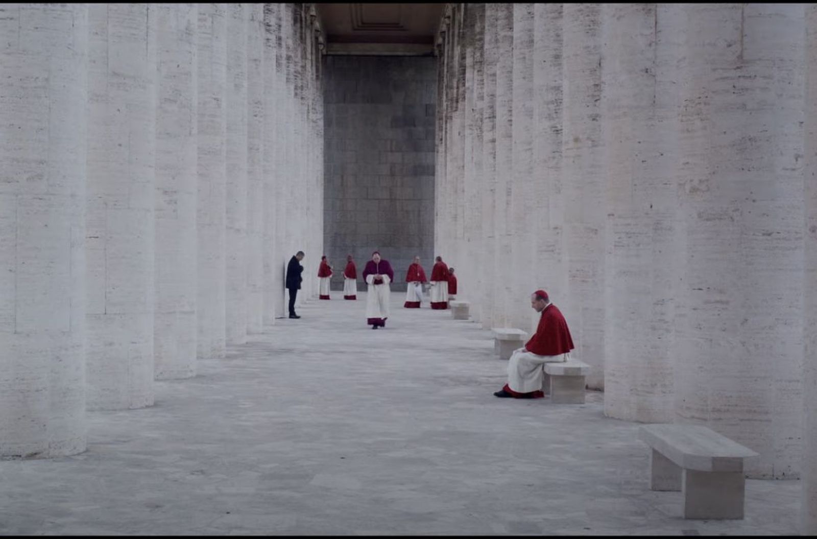 Una imagen de la película 'Cónclave'