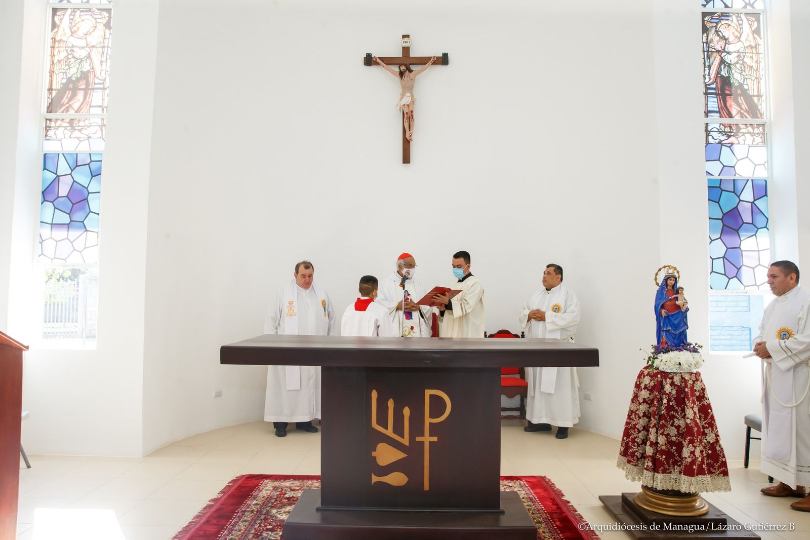 Brenes preside la Eucaristía en Managua