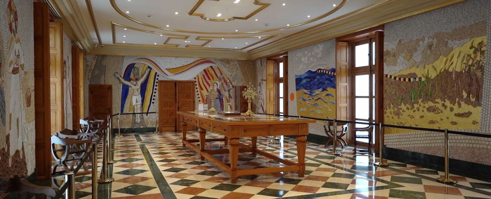 Salas del Museo Catedral de la Almudena