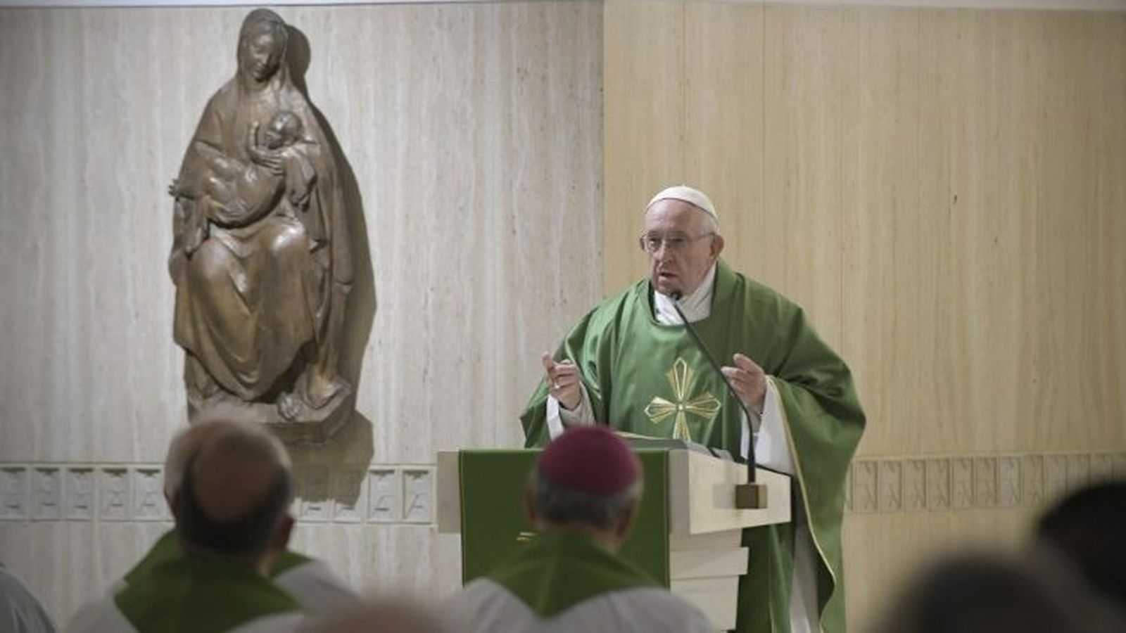 Francisco, en la misa de Santa Marta