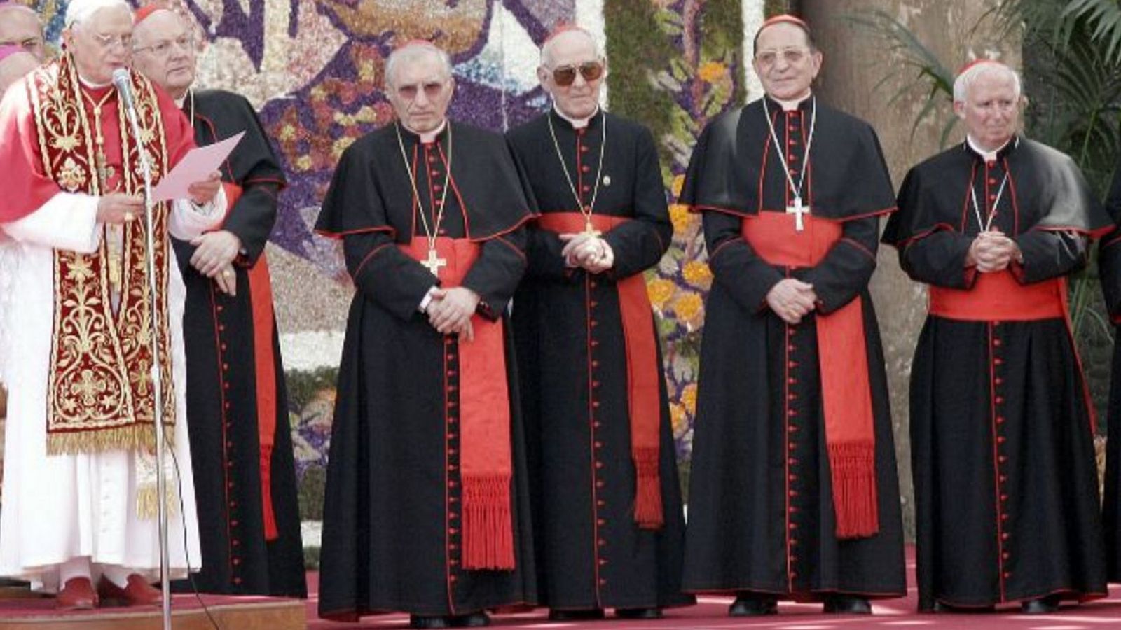 Benedicto XVI, Rouco, Cañizares... durante la visita del Pontífice a Valencia