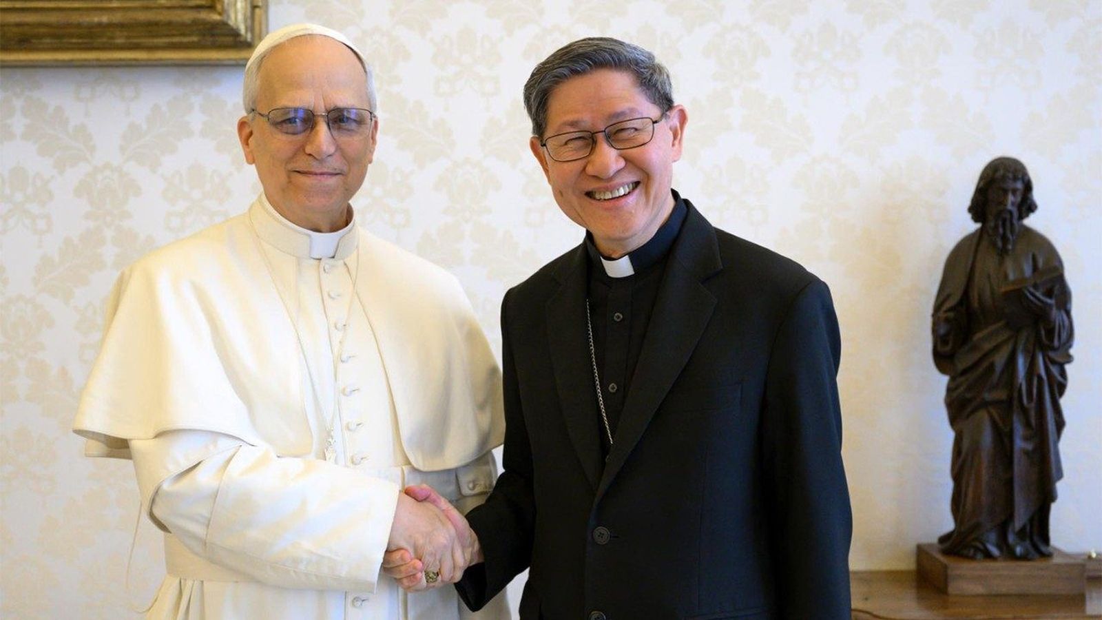 Tagle, con León XIV