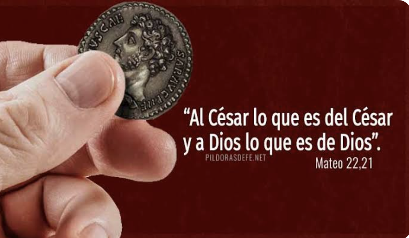 Al César lo que es del César
