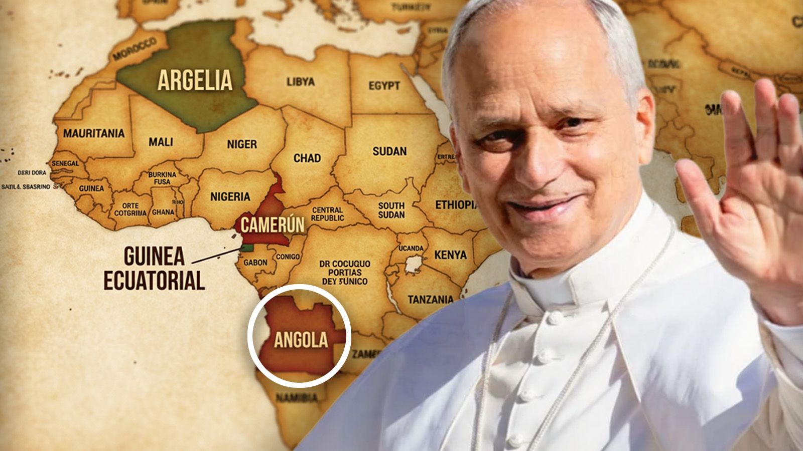 Visita del Papa a Angola