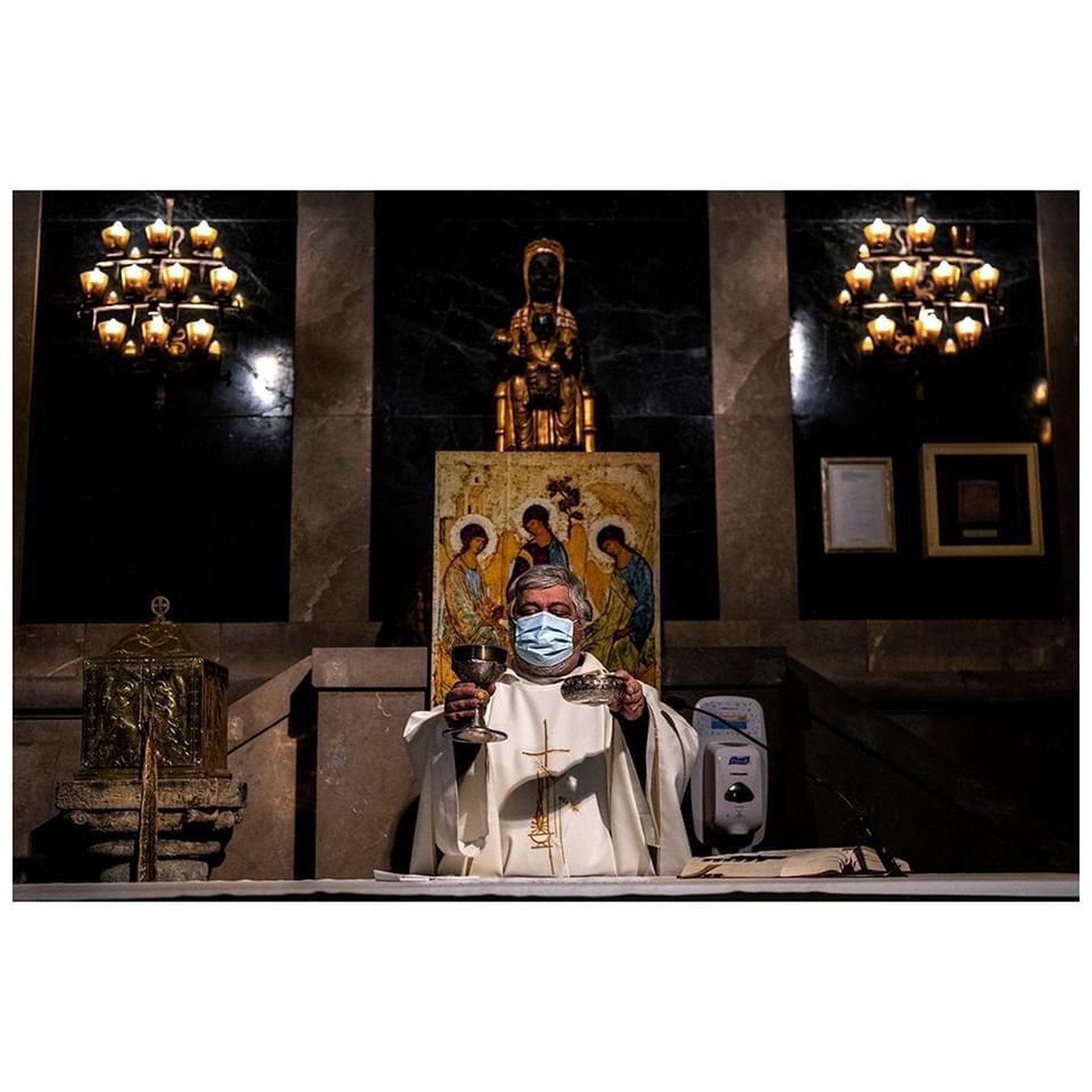 Peio Sánchez, en santa Anna