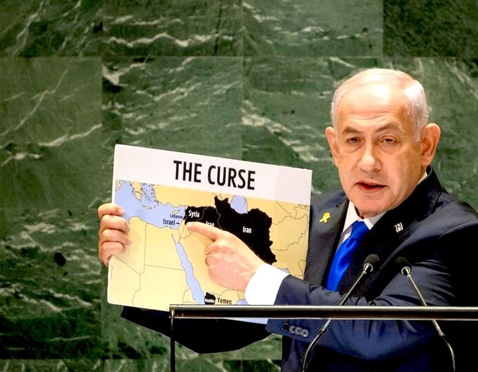 Benjamin Netanyahu ante la ONU