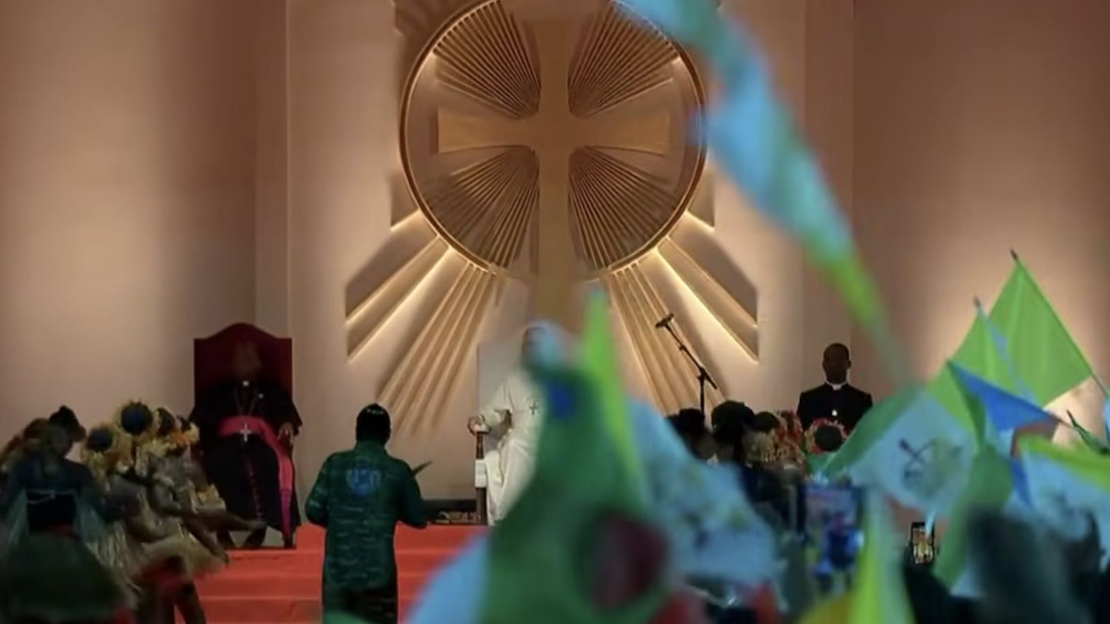 El Papa, con los jóvenes