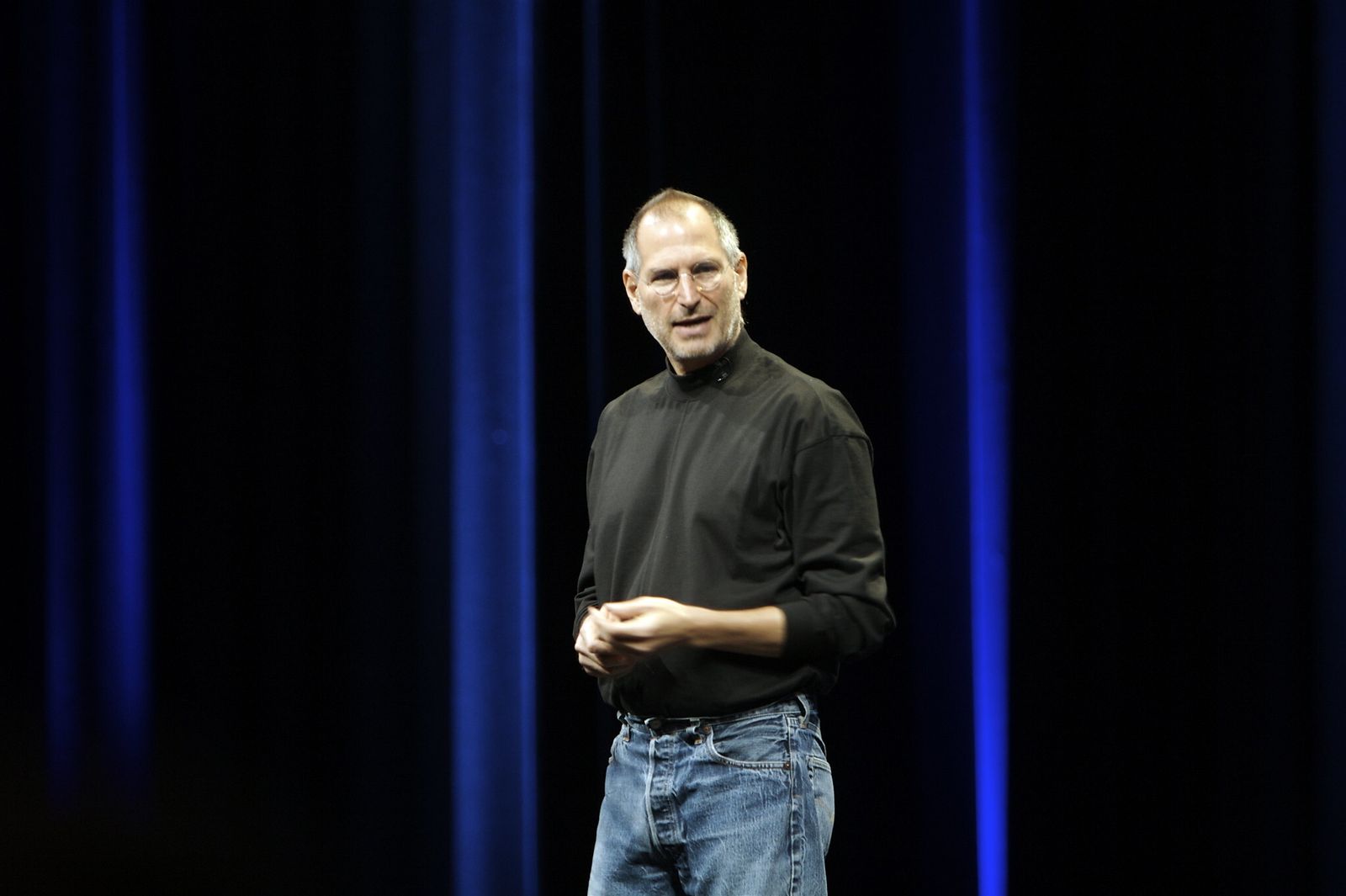 Steve Jobs durante una conferencia en junio de 2007.