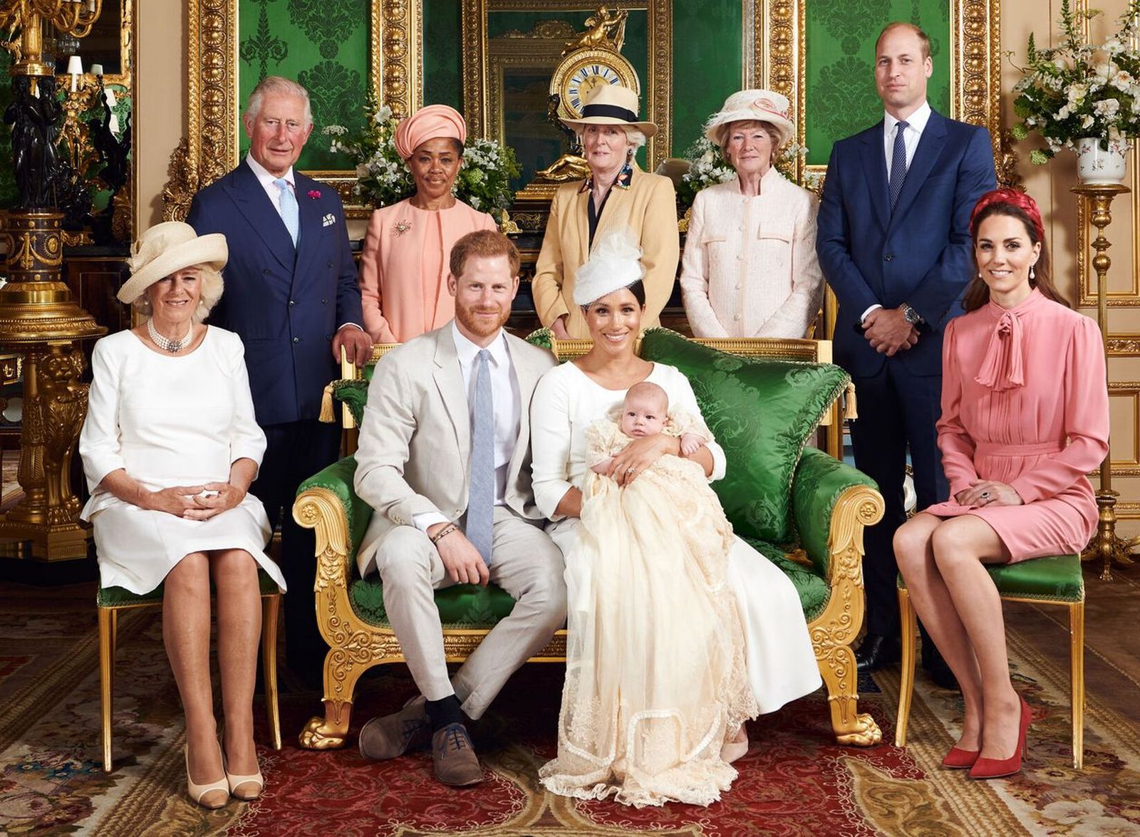 El bautizo del hijo de Harry y Meghan