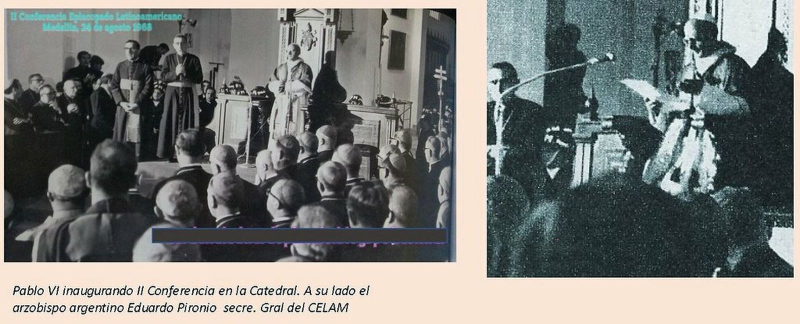 Intervenciones de Pablo VI en Medellín