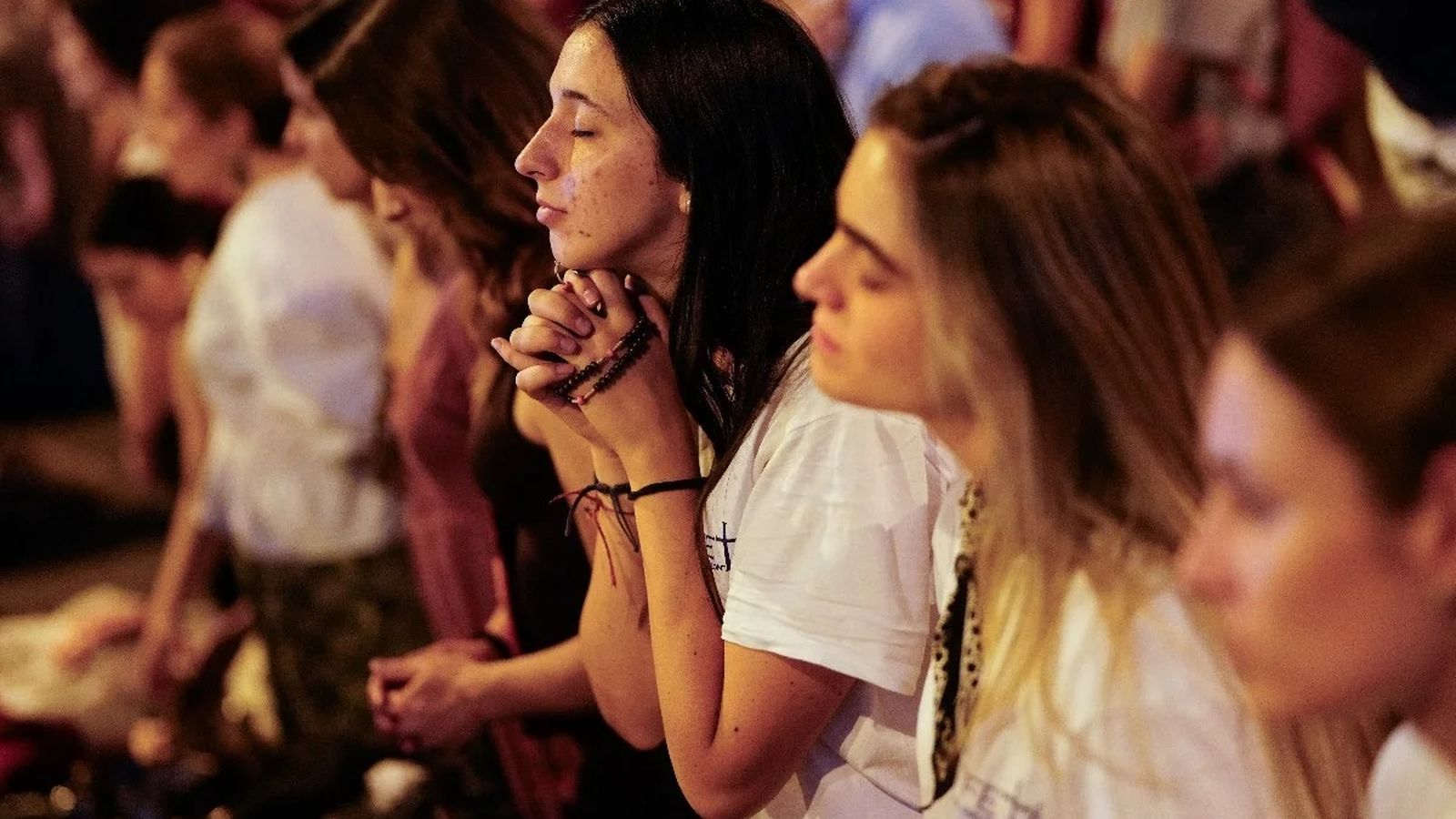 Vigilia del papa con los jóvenes