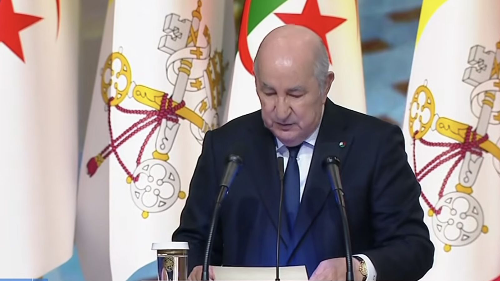 El presidente de Argelia