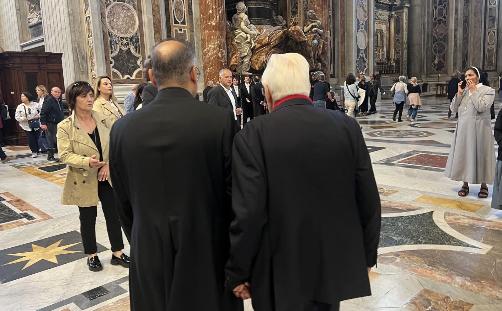 Padre Ángel y padre Joannis