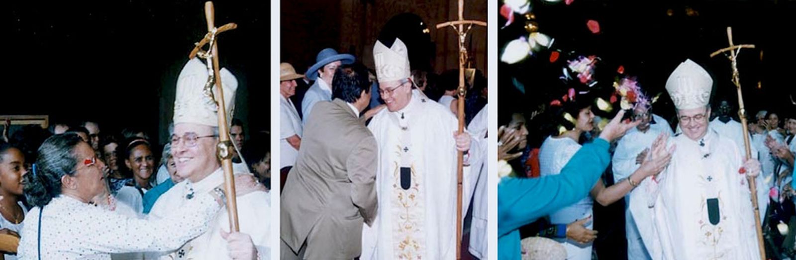 Saludos en su 25 aniversario de episcopado, en 2004