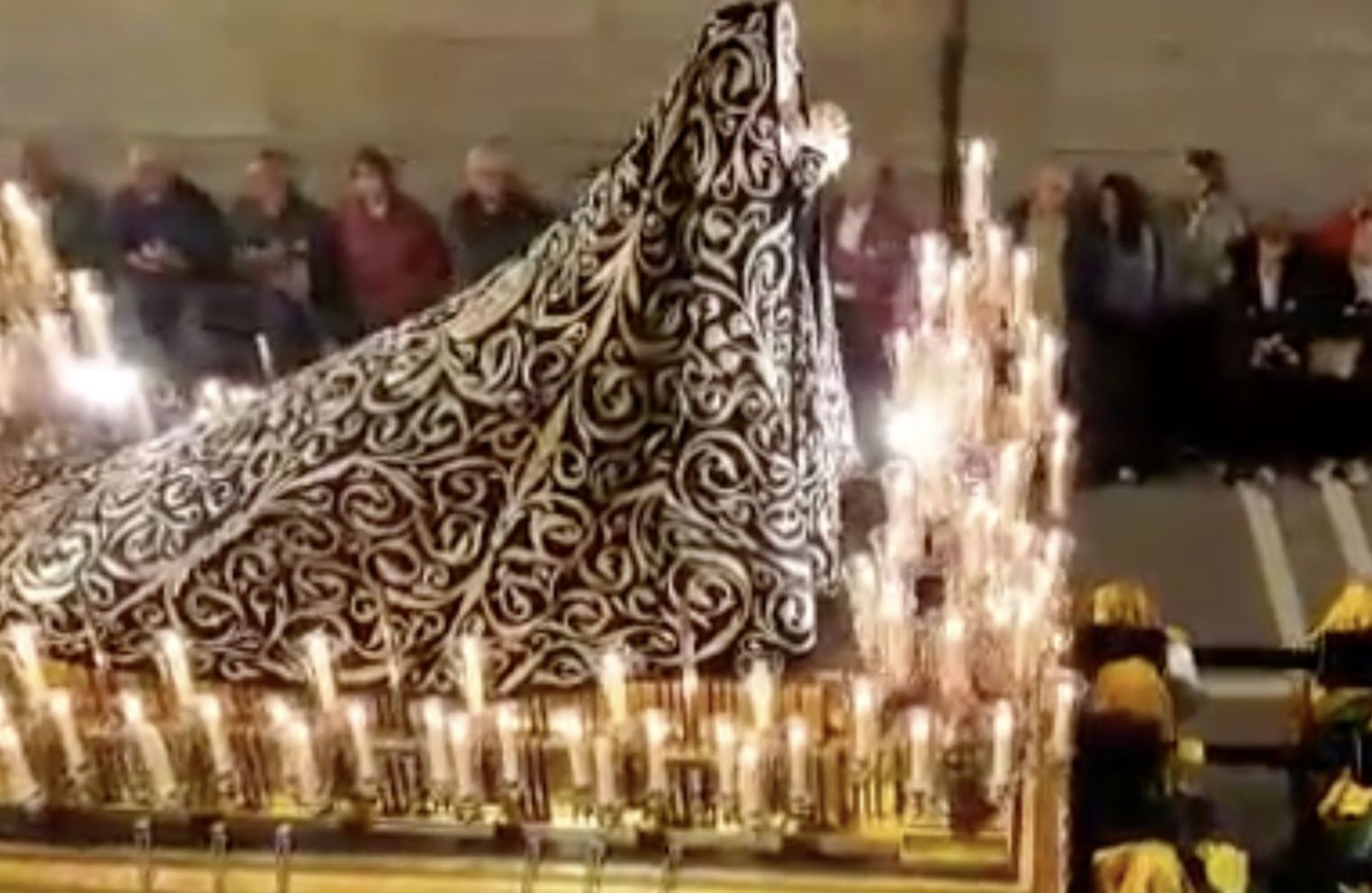 Procesión de la Dolorosa, en Pamplona