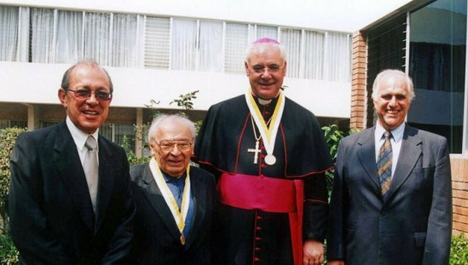 Con Müller en la PUCP