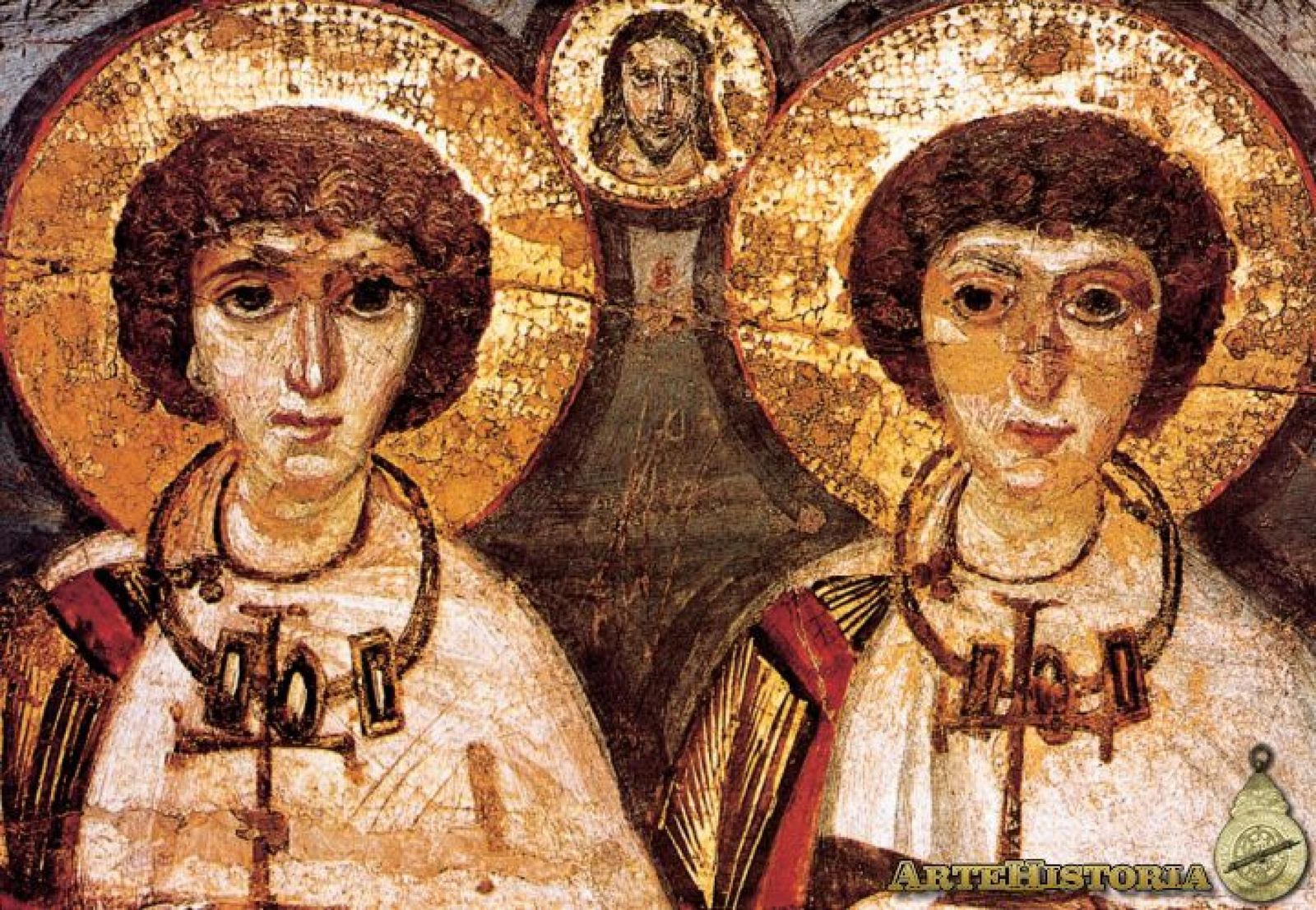 Sergio y Baco en una imagen del sVII