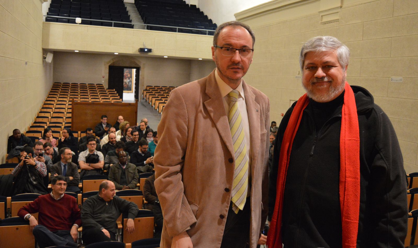 Conferencia en UPSA de Peio Sánchez sobre lenguaje audiovisual