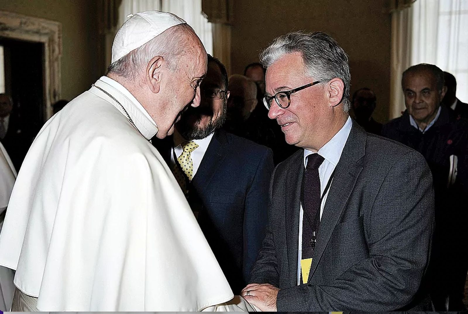 Ivereigh saluda a Francisco