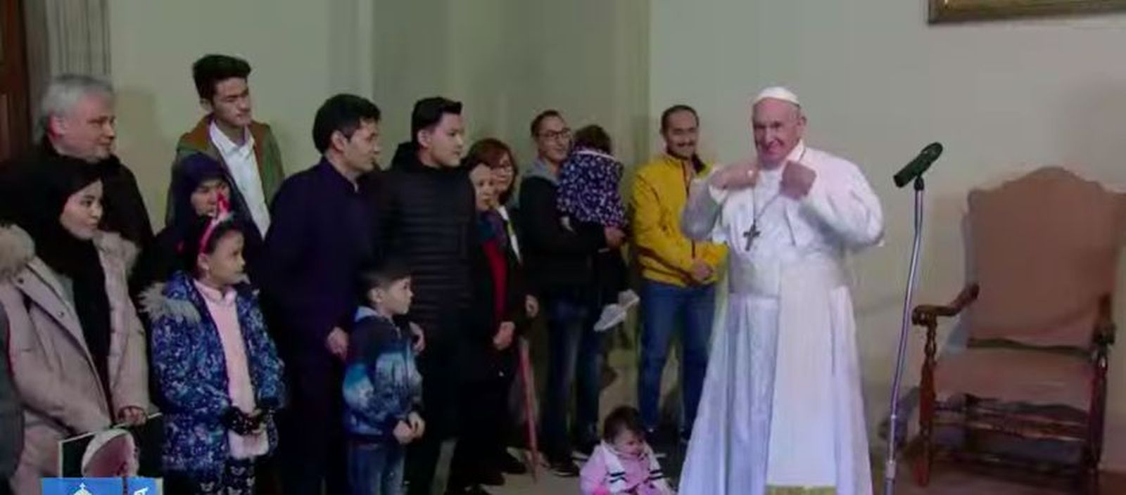 Francisco, 'chaleco-salvavidas' de los refugiados: "Nuestra injusticia es la que los rechaza y los hace morir en el mar"