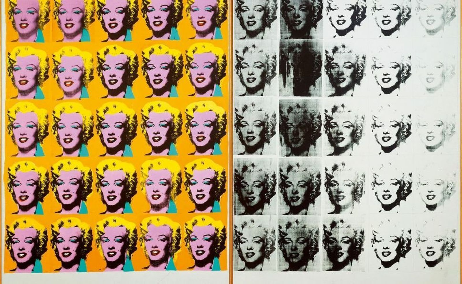 Retrato de Marilyn, por Andy Warhol