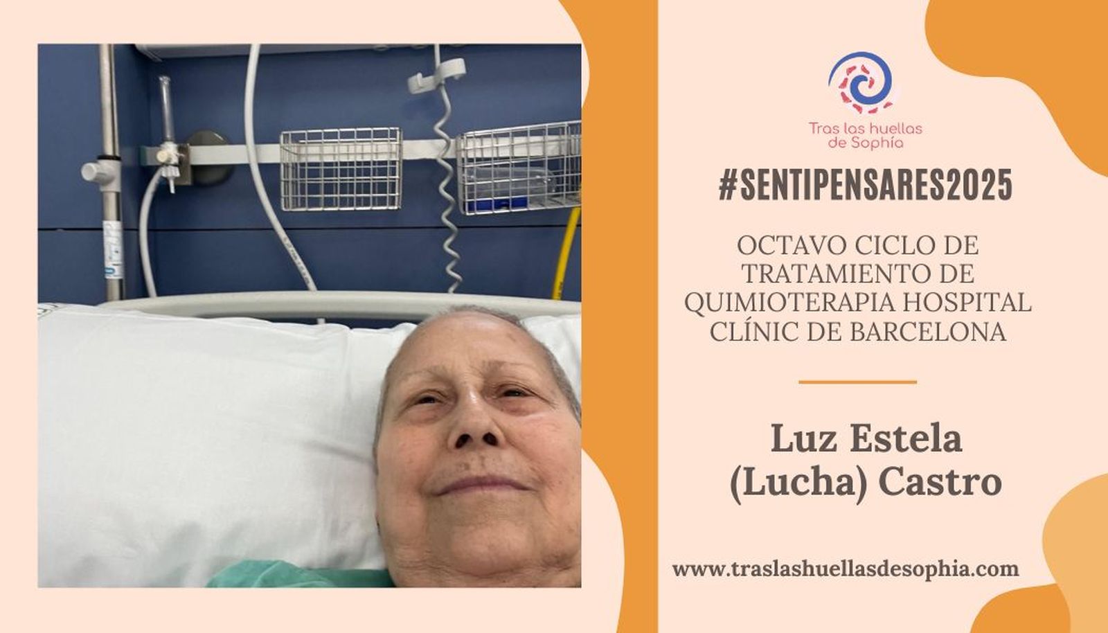 Octavo ciclo de tratamiento de Quimioterapia Hospital Clínic de Barcelona