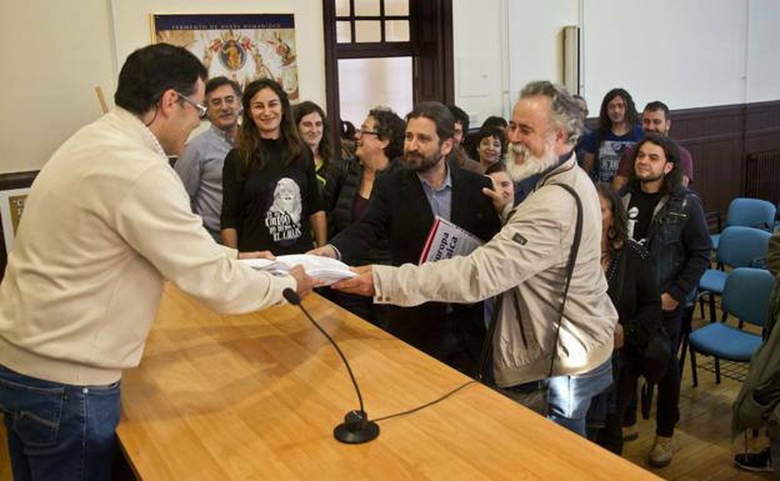 Acto de apostasía colectiva en Logroño