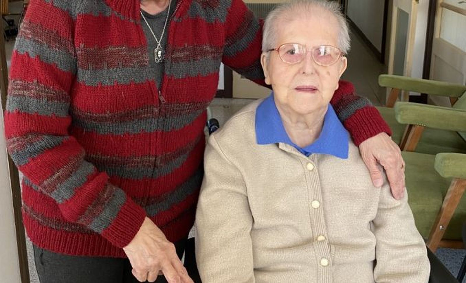 Joaquima, hermana vedruna, en Manresa