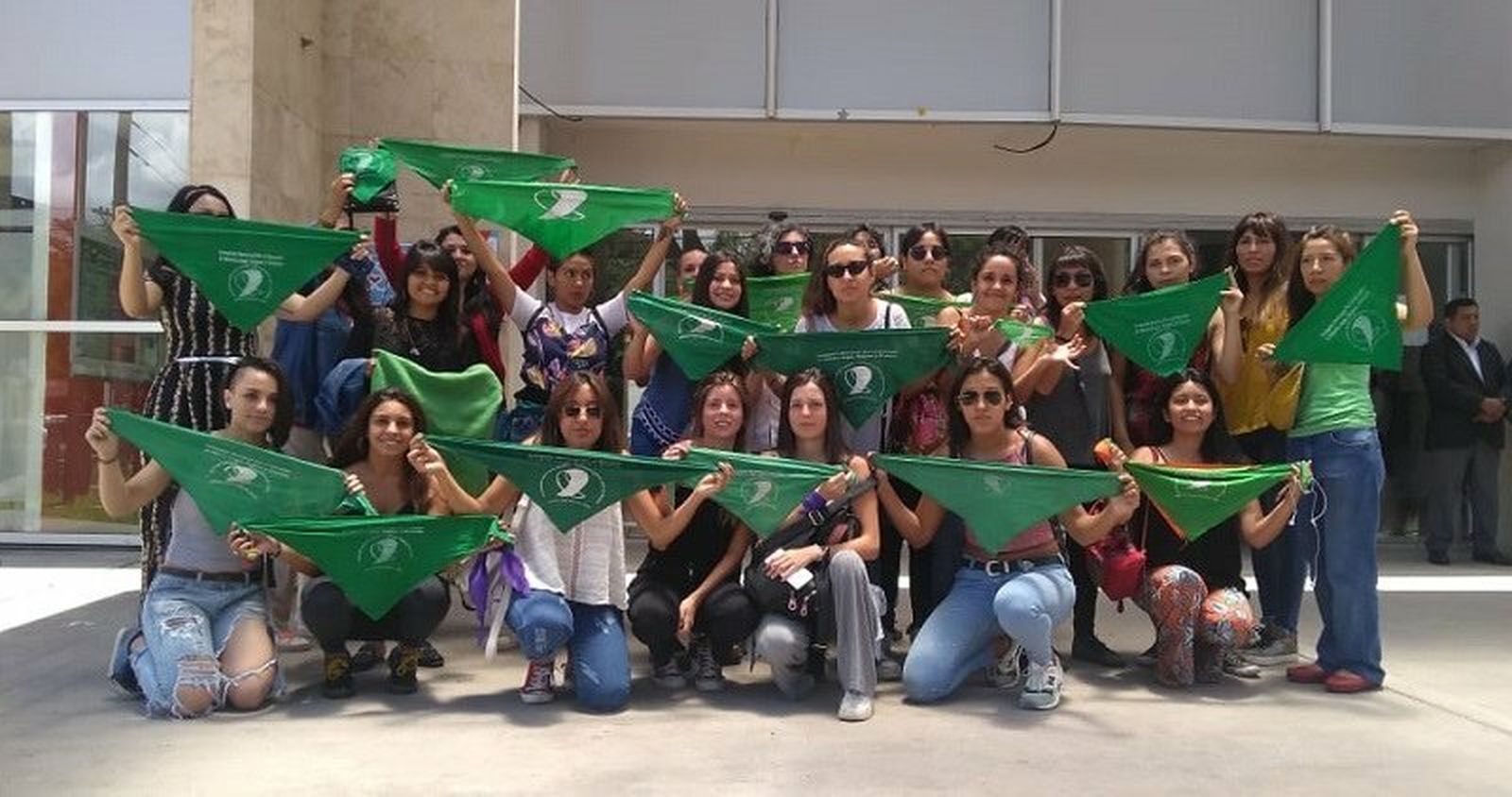 Manifestación a favor del aborto