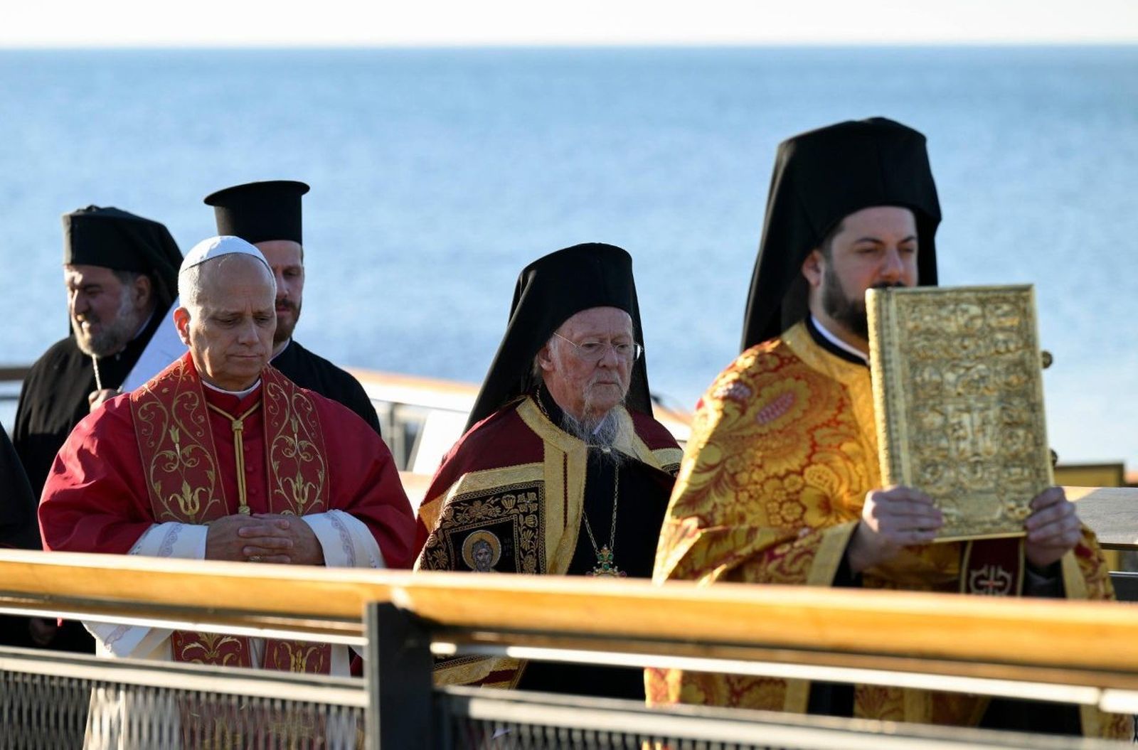 El Papa y el Patriarca ecuménico de Constantinopla en el encuentro de Iznik (Turquía)