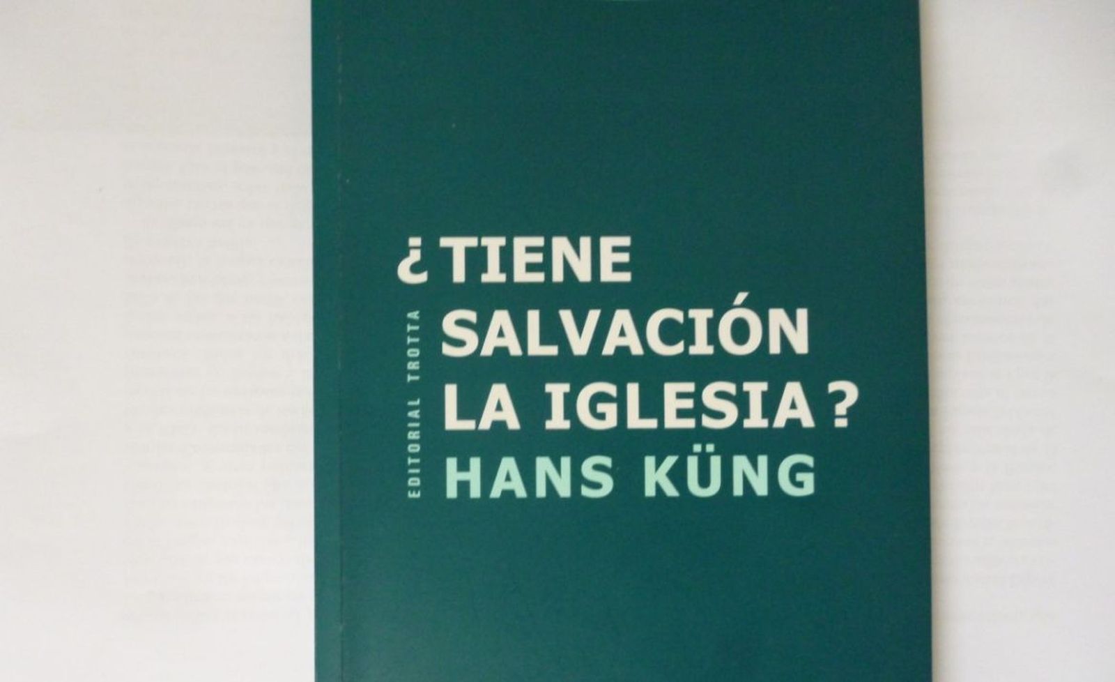 Libro de Hans Küng