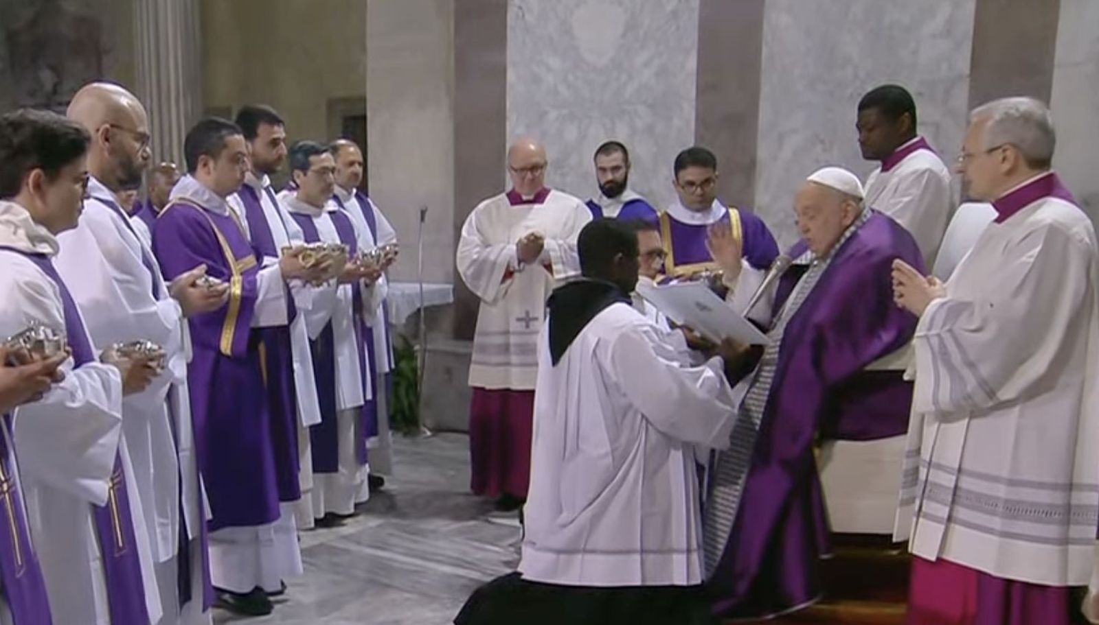 Bendición de la ceniza