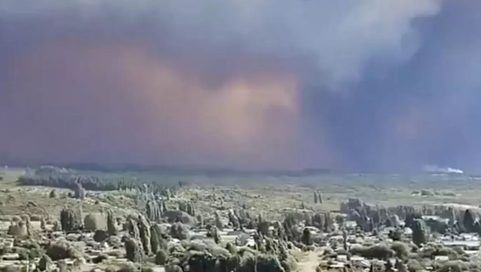 Incendio en Cholila