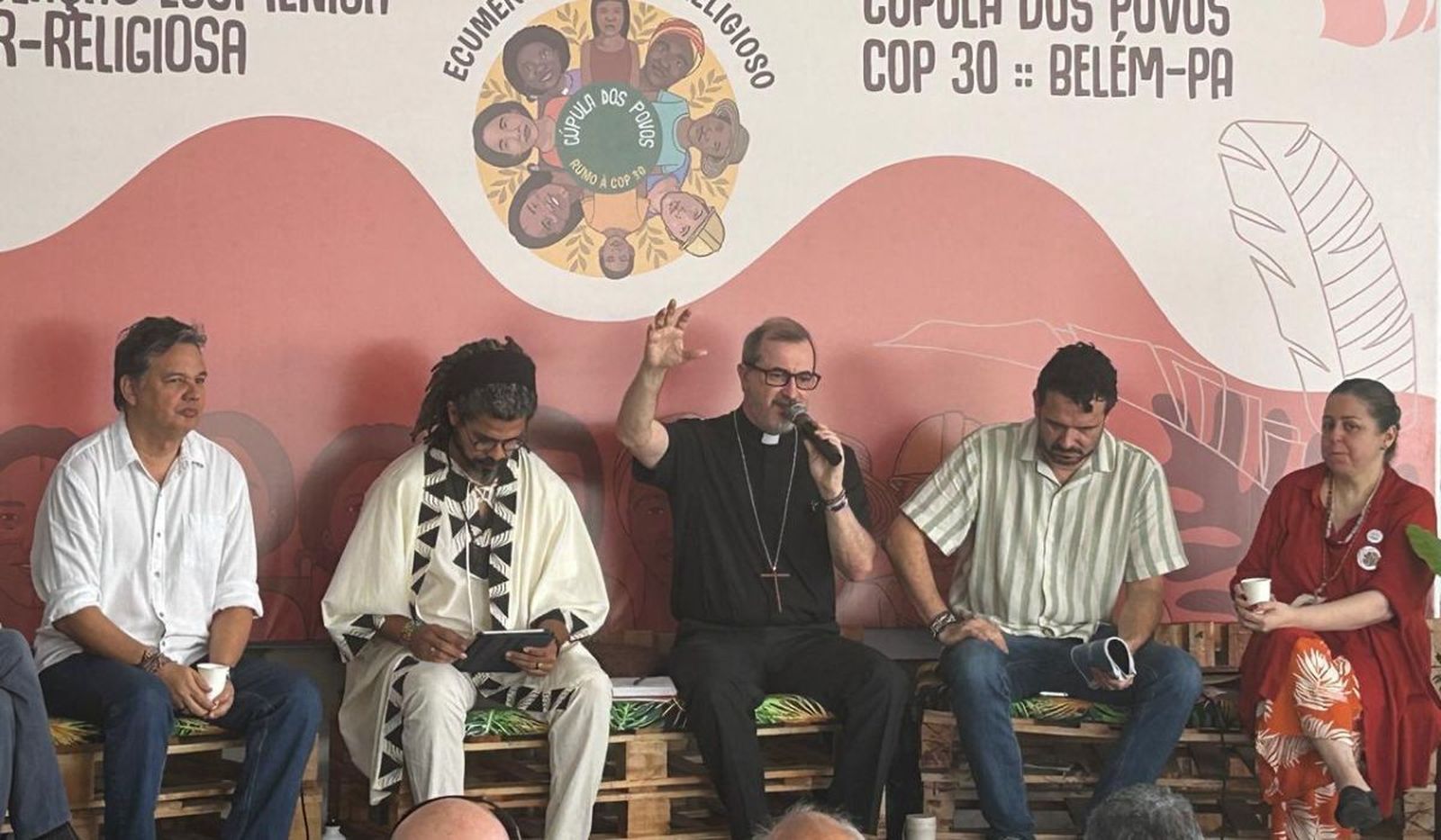 Vicente Ferreira en la COP30: “Debemos unir nuestras espiritualidades para defender la casa común"