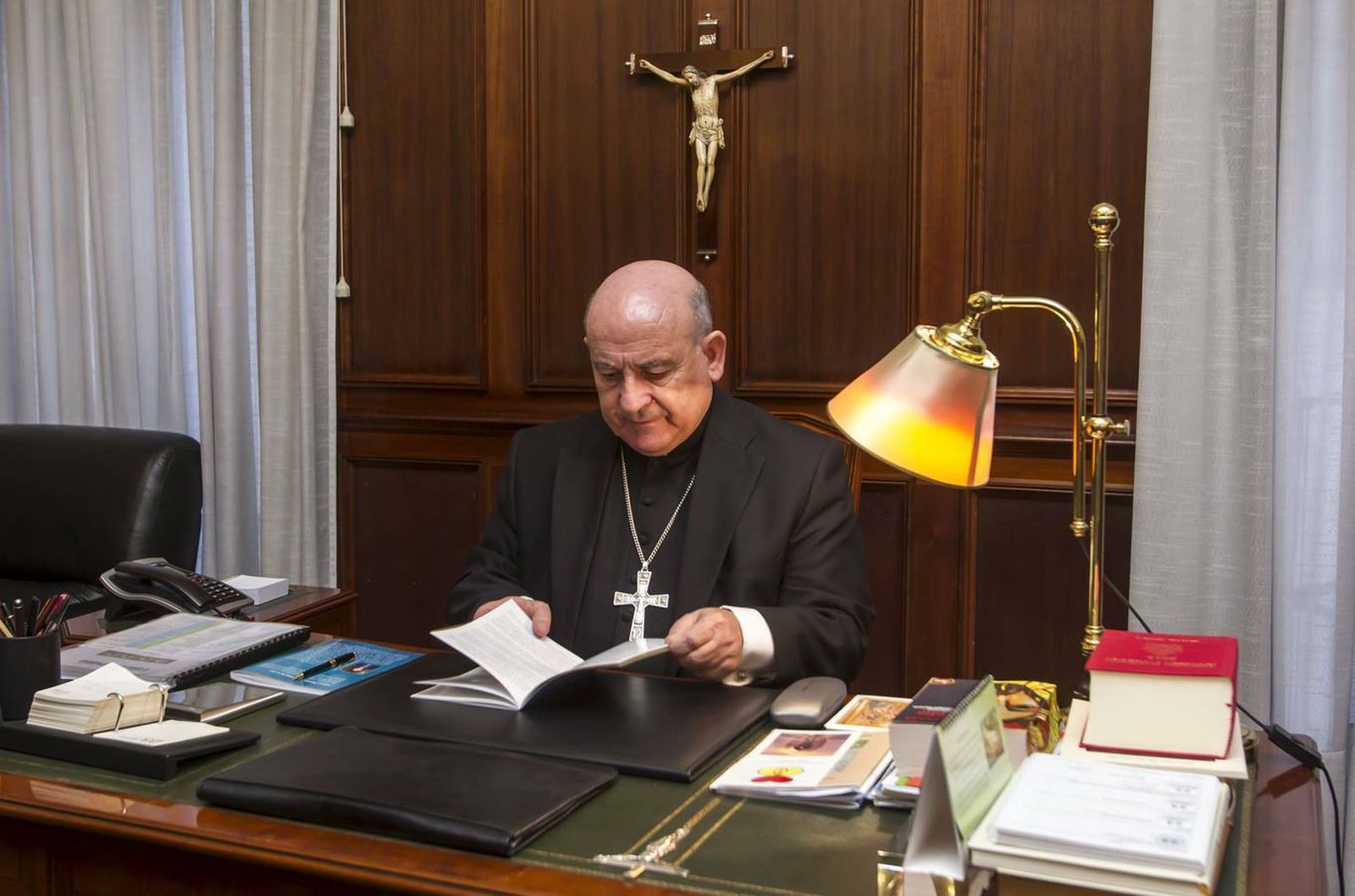 Jiménez Zamora, en su despacho