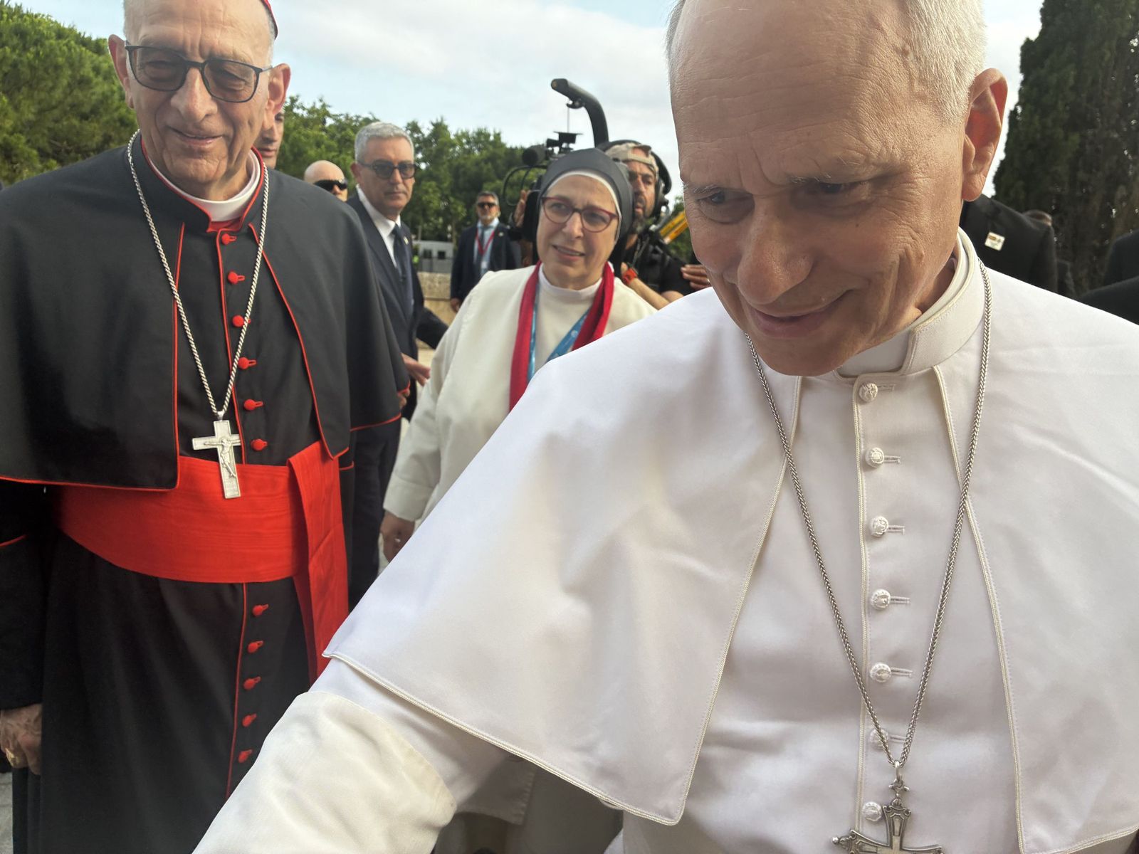 El Papa, Sor Lucia y Omella