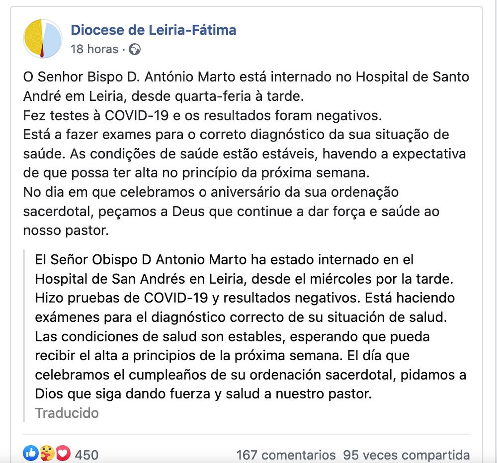 Facebook de Leiría-Fátima