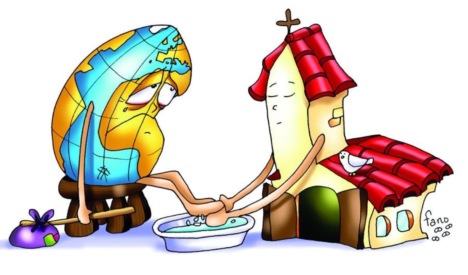 Iglesia, casa de los pobres