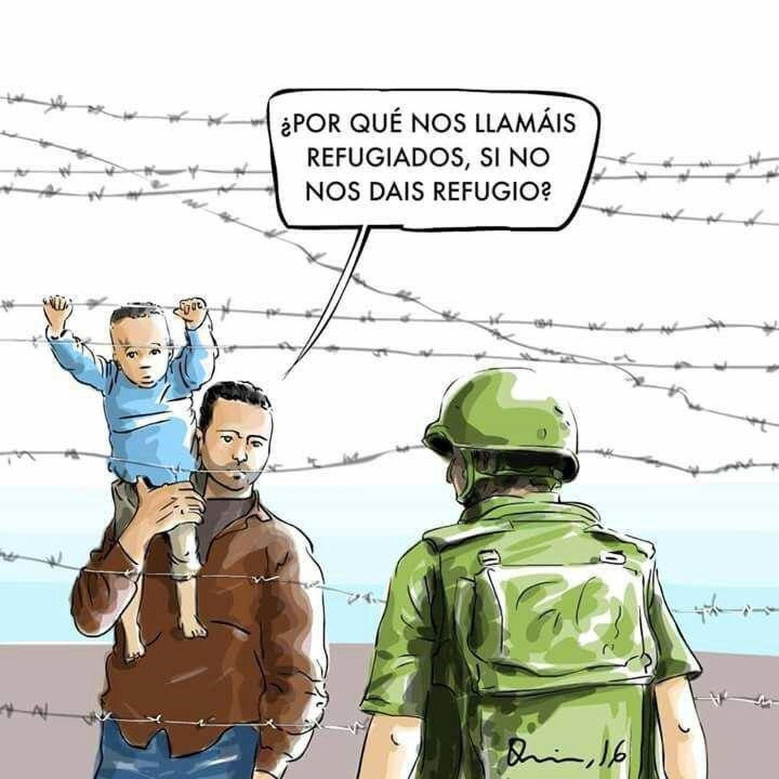 Refugiados sin refugio