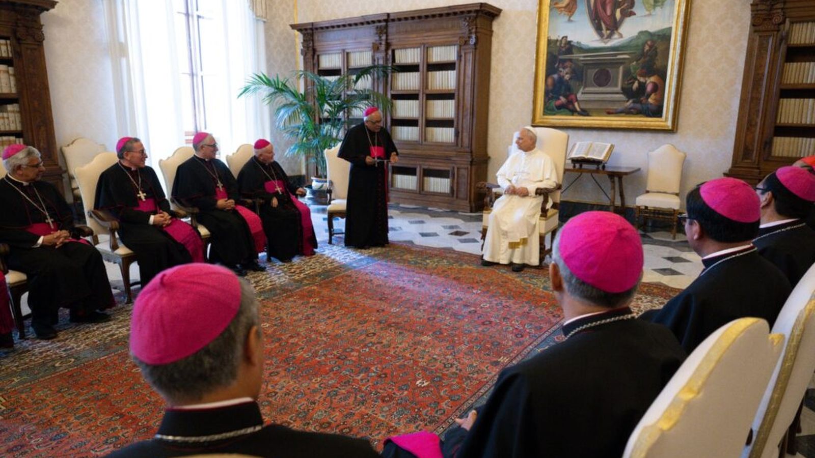 Audiencia del episcopado peruano con el Papa León XIV