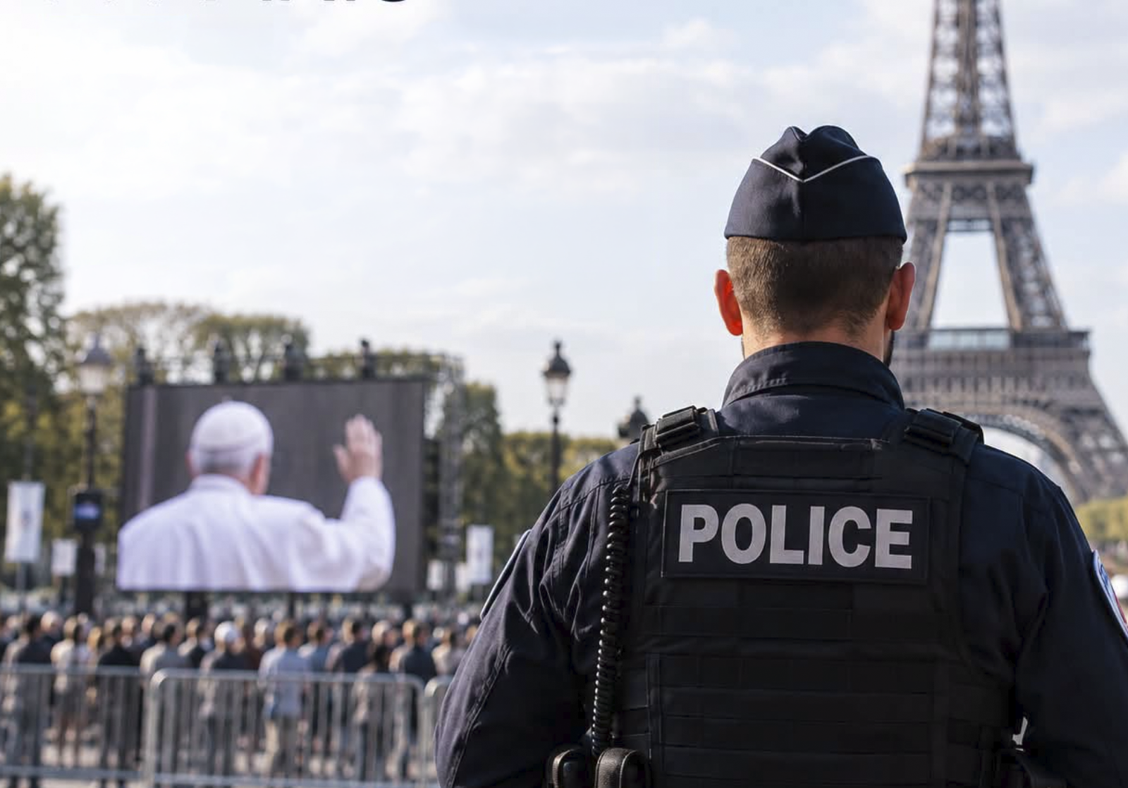 La seguridad se incrementa en París a cinco días de la visita del Papa León XIV