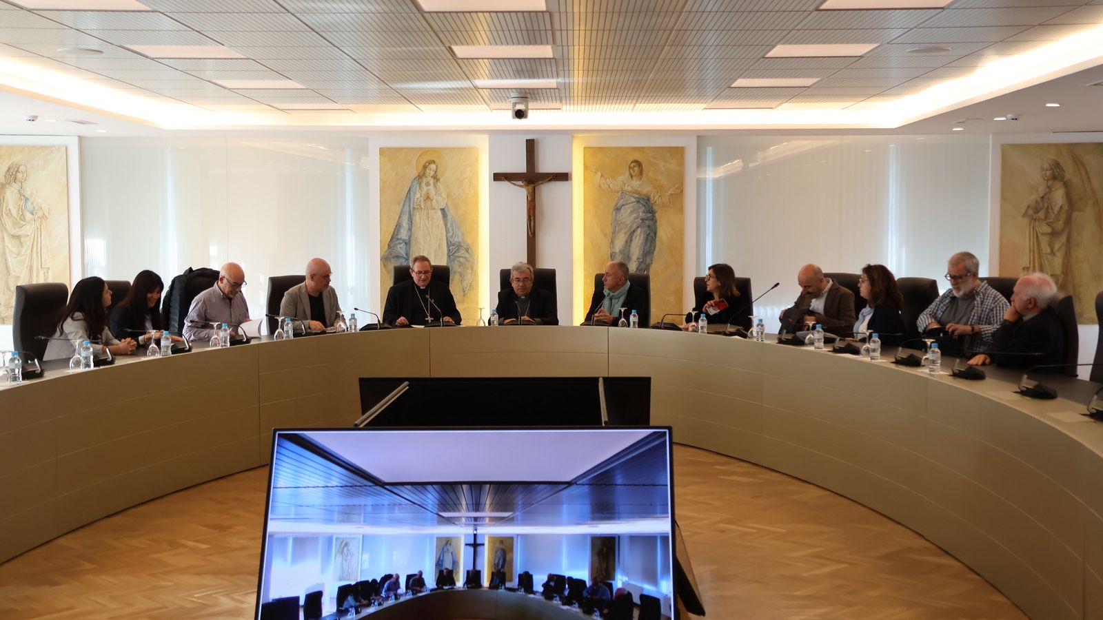 Reunión de la CEE, UGT y CCOO