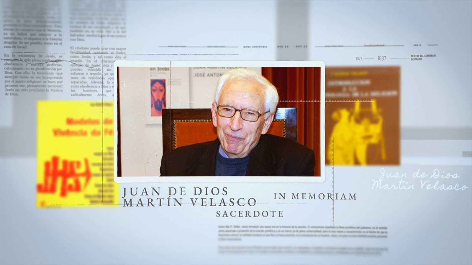 La Iglesia de Madrid reivindica la figura, y el legado, de Juan de Dios Martín Velasco: "Fue un maestro de vida"