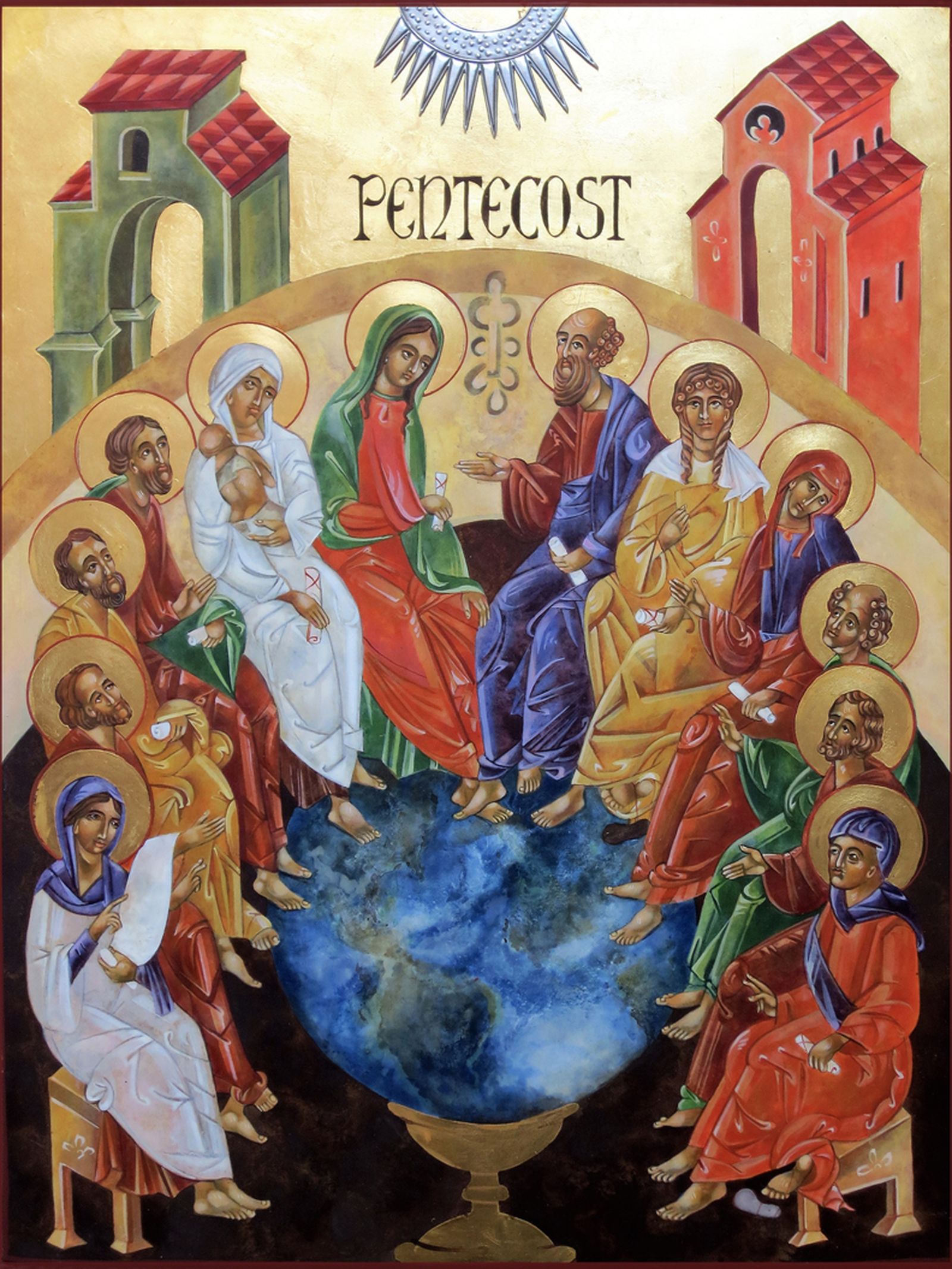 ✅ 20. Pentecost.  Mary Jane Miller (2022). Uso educativo. jpg