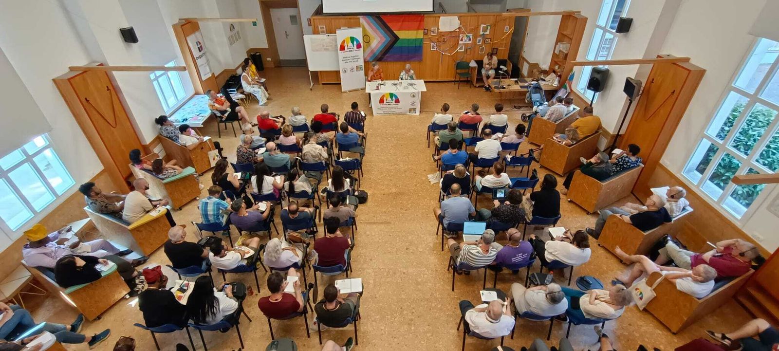 Asamblea Mundial de la Red Arco Iris en Madrid